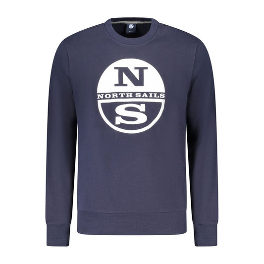 Blue Cotton Sweatshirt