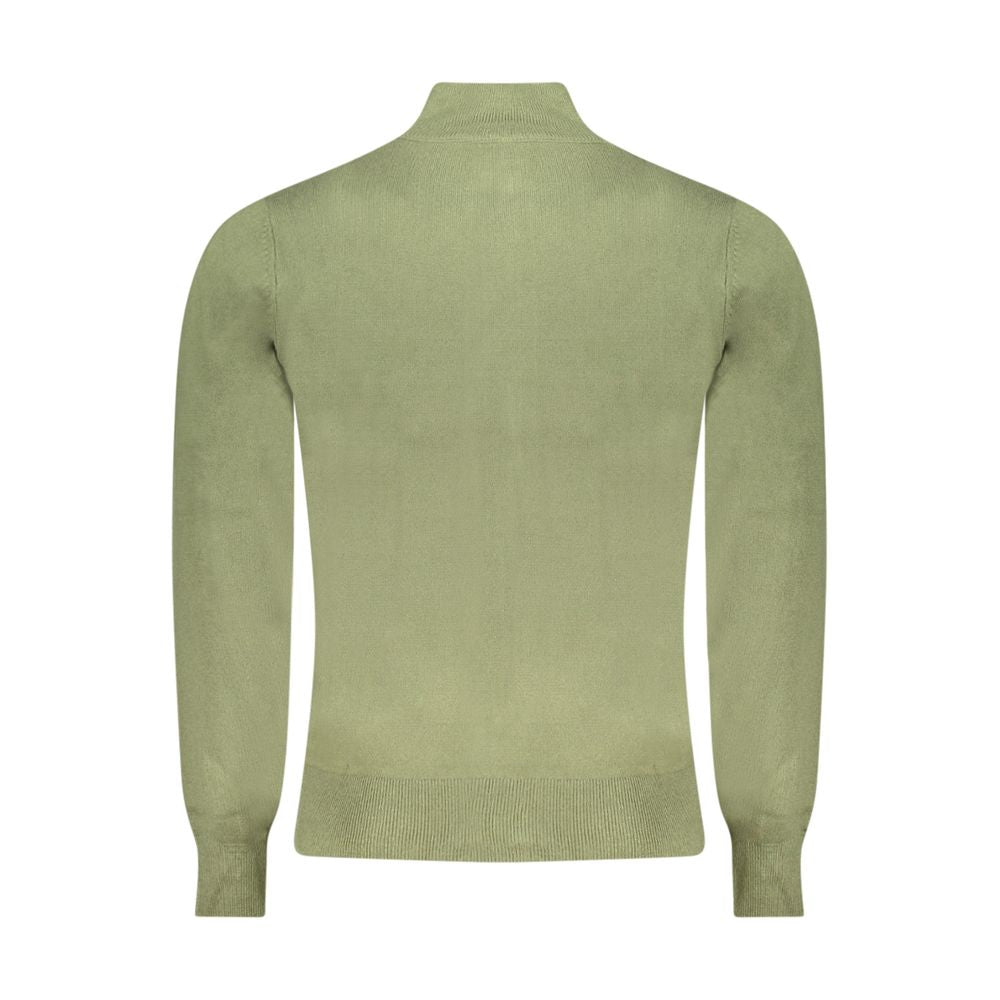 Green Nylon Sweater