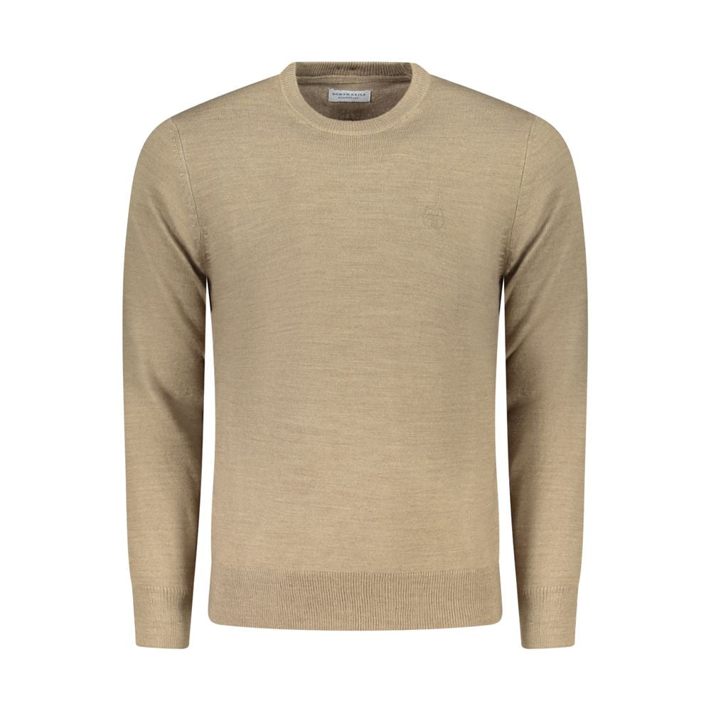 Brown Nylon Sweater