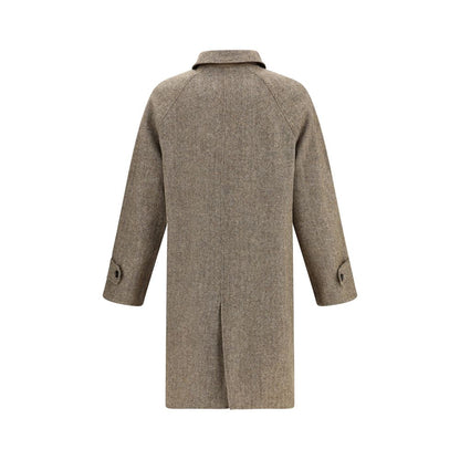 Brown Cotton Coat
