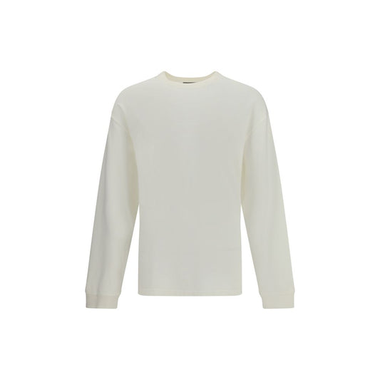 White Cotton Sweatshirt