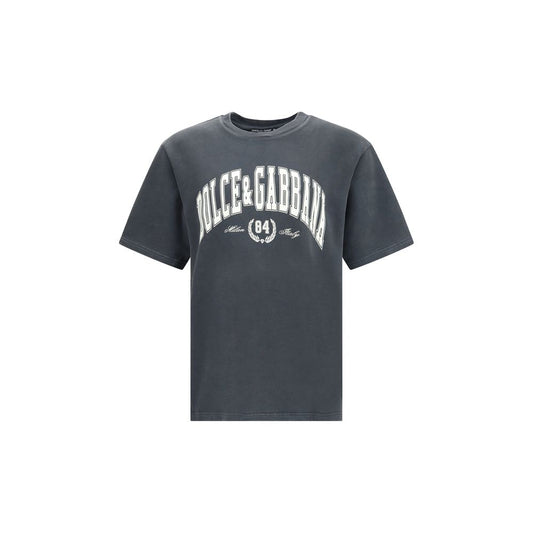 Gray Cotton T-Shirt