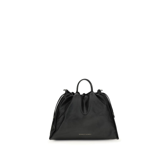 Black Calf Leather Bos Taurus Shoulder Bag