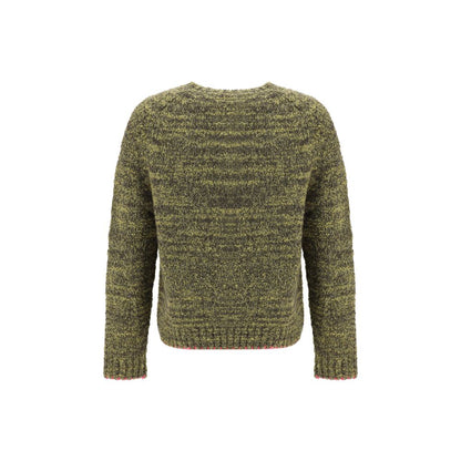 Green Recycled Polyamide Sweatshirt