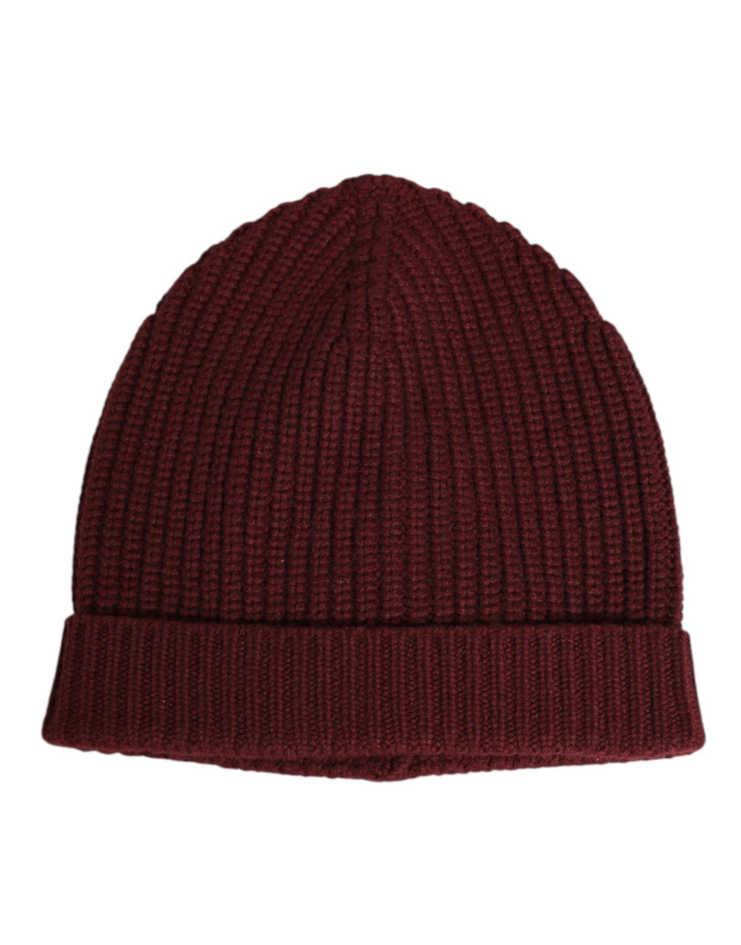 Brown Cashmere Knitted Beanie Capello Men One Size Hat