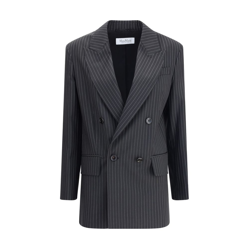 Black Fleece Wool Blazer