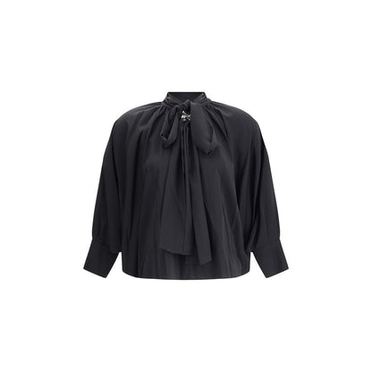Black Silk Blouse