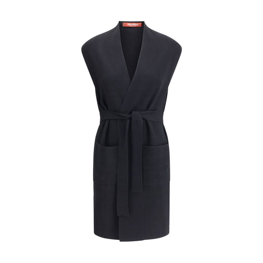 Black Viscose Coat