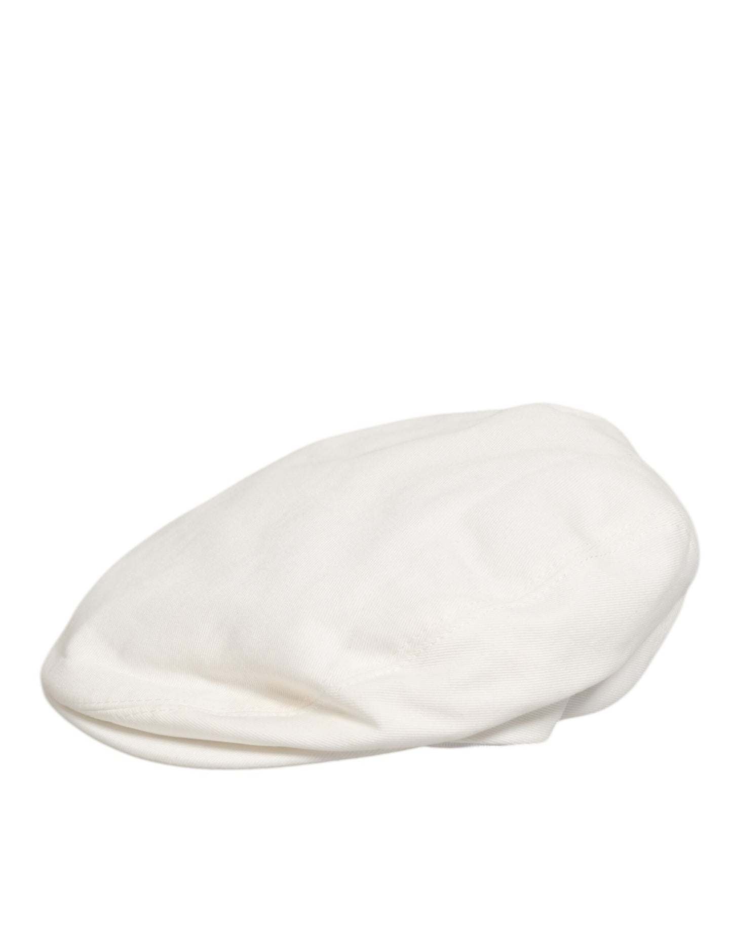 White Cotton Newsboy Cloth Capello Men Cap Hat