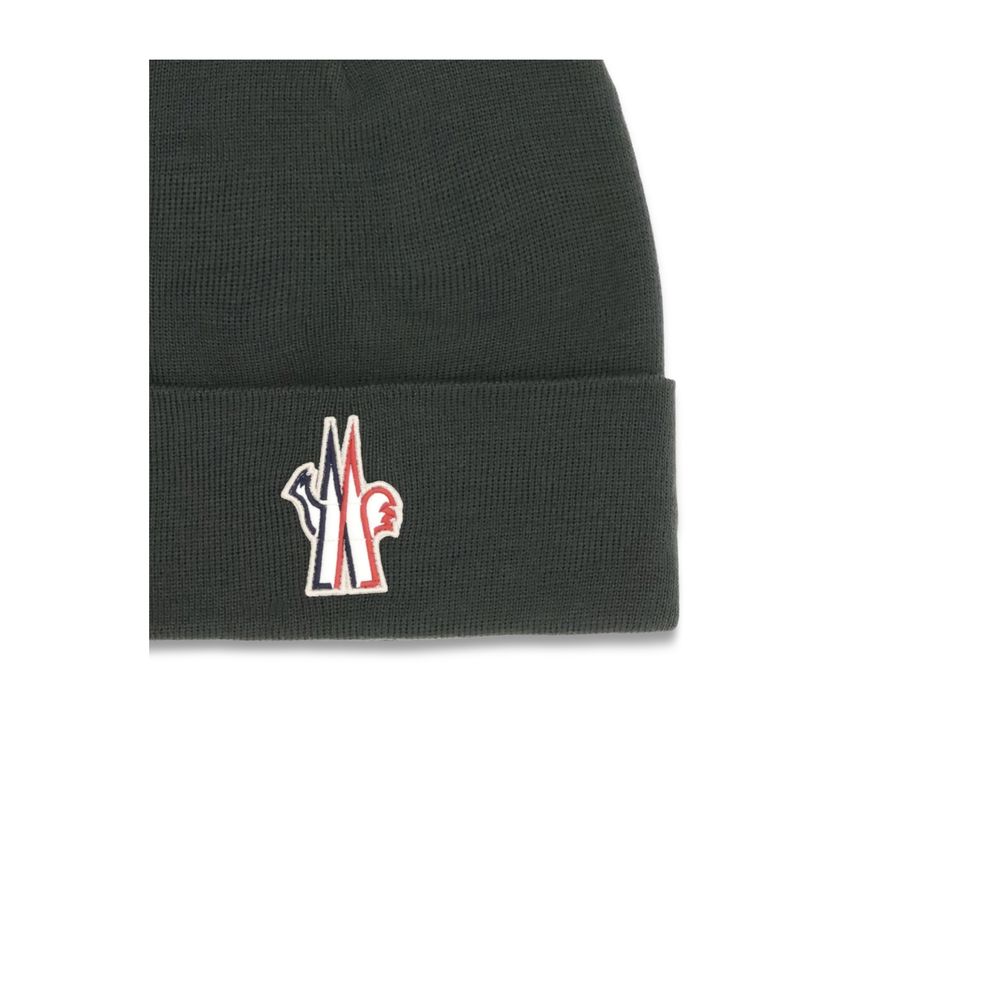 Black Fleece Wool Beanie
