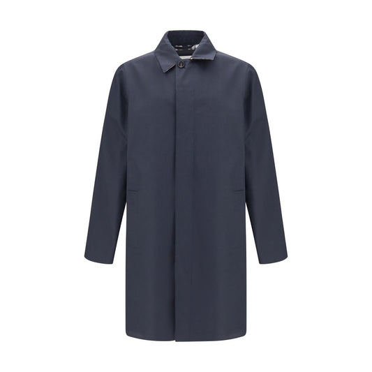 Blue Cotton Coat