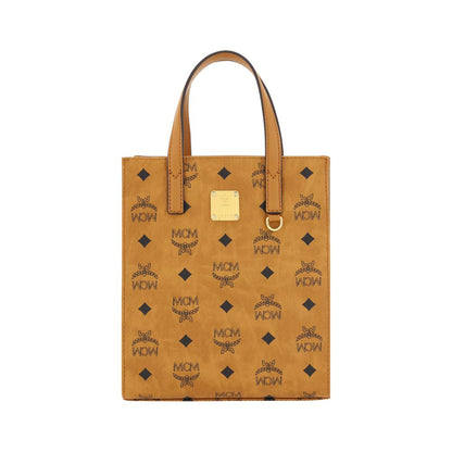 Brown Cotton Handbag