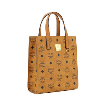Brown Cotton Handbag