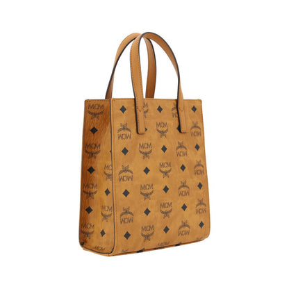 Brown Cotton Handbag