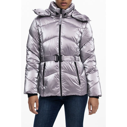 Pink Polyethylene Women Jacket