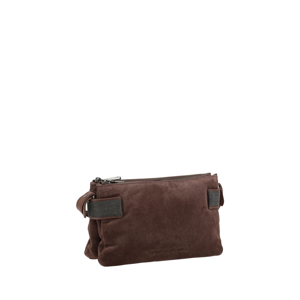 Brown Calf Leather Bos Taurus Shoulder Bag