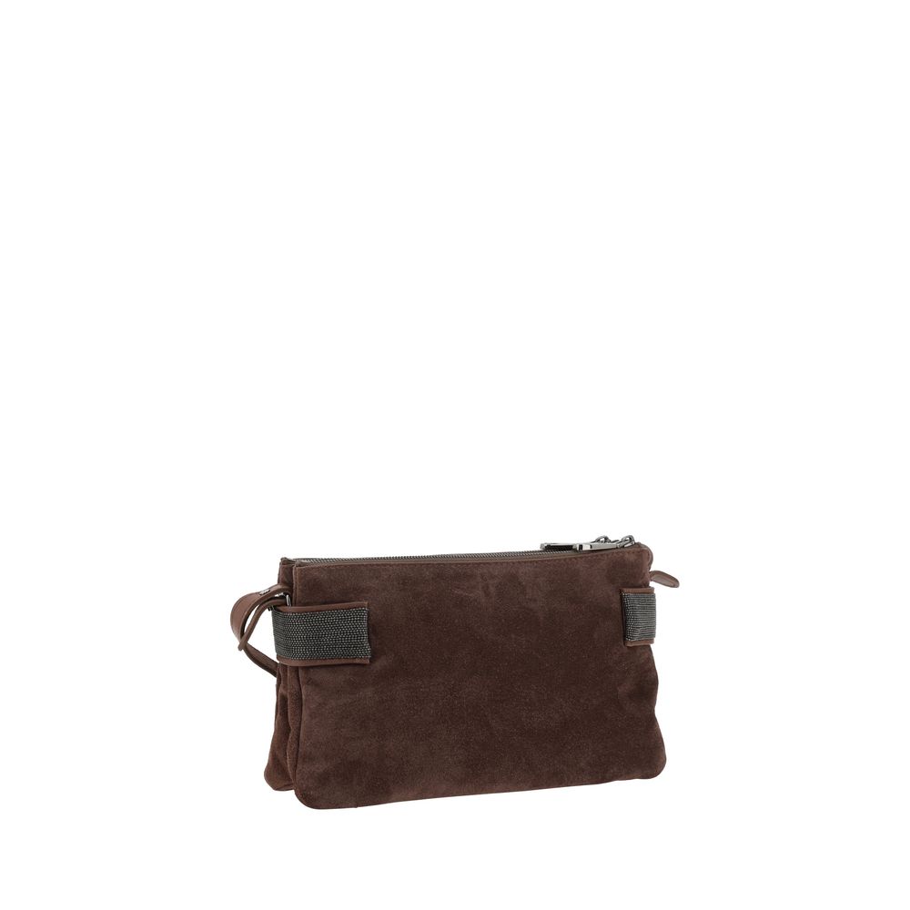 Brown Calf Leather Bos Taurus Shoulder Bag
