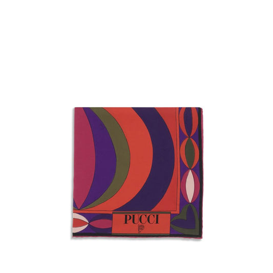 Multicolor Silk Scarf