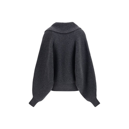 Gray Wool Sweatshirt