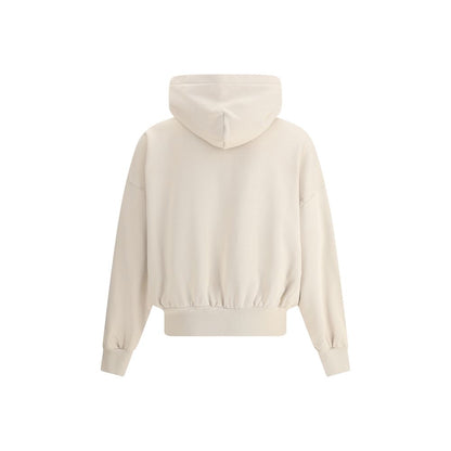 Beige Cotton Sweatshirt