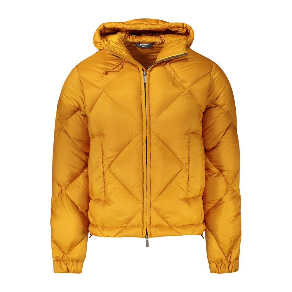 Yellow Polyester Jackets & Coat