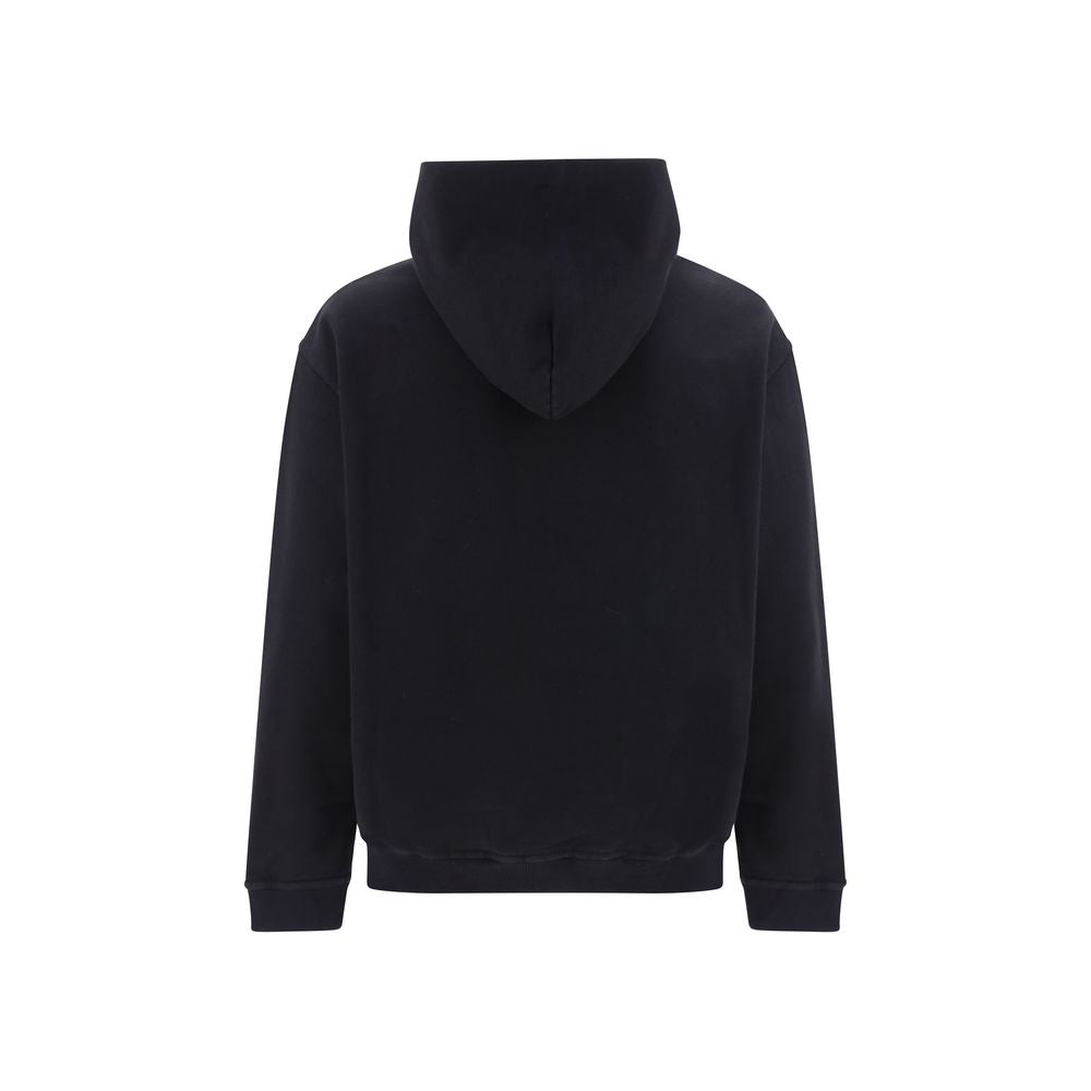 Black Cotton Sweatshirt