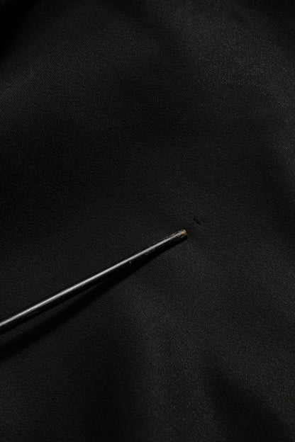 Black Necklace Crystal DG Logo Sweatshirt Sweater