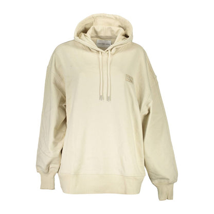 Beige Cotton Sweatshirt