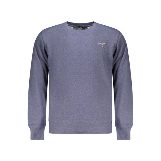Blue Cotton Sweatshirt
