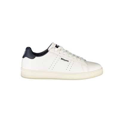 White Leather Men Sneaker