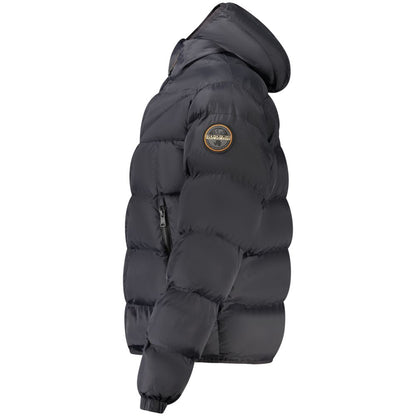 Black Poliammide Men's Jacket