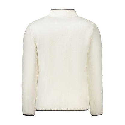 White Polyester Sweatshirt