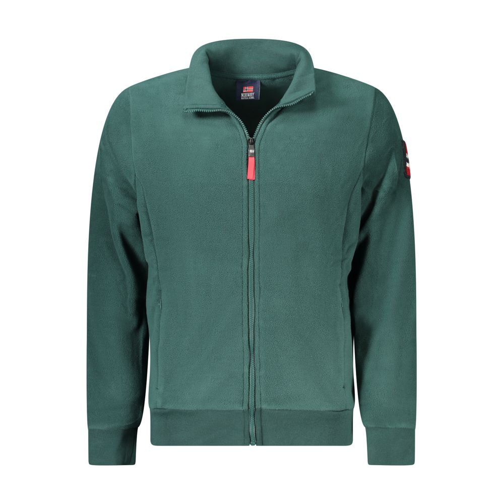 Green Polyester Sweatshirt