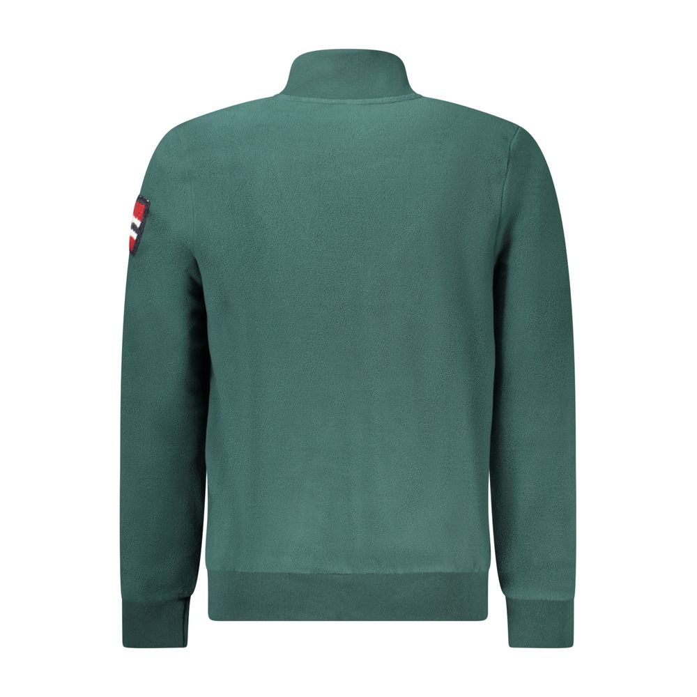 Green Polyester Sweatshirt