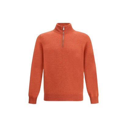 Red Cashmere Sweatshirt