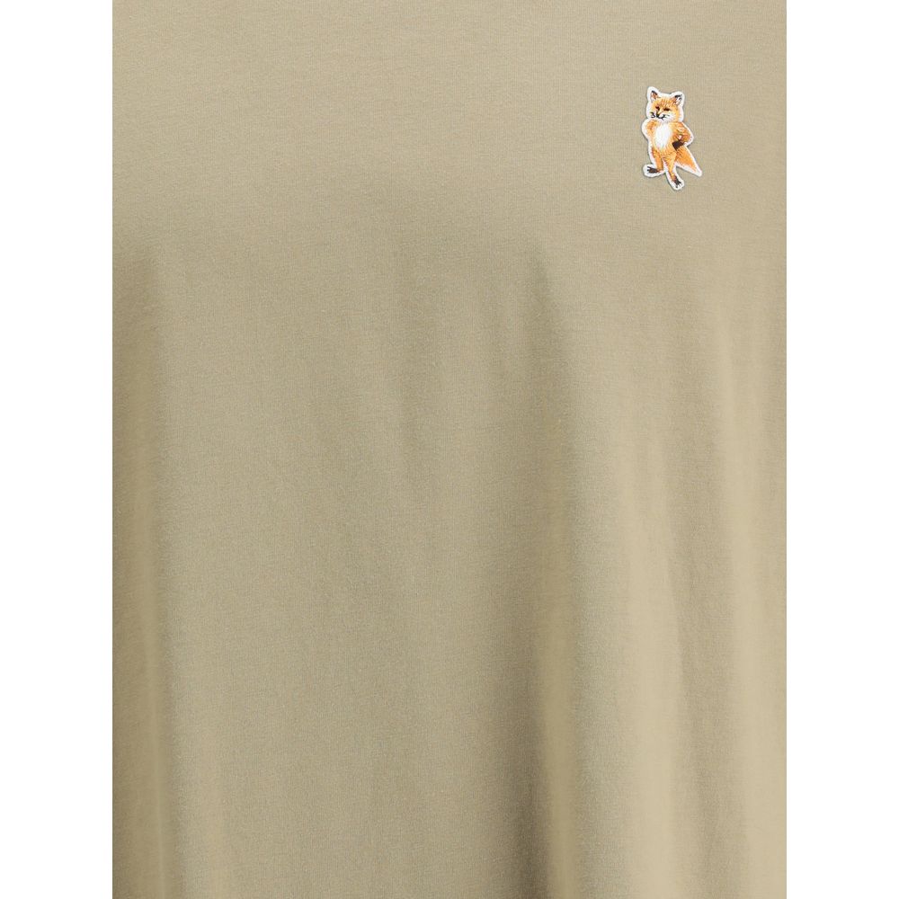 Beige Cotton T-Shirt