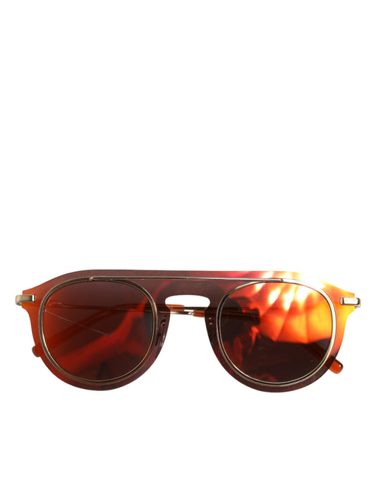 DG2169 Metal Frame Fashion Round Shade Eyewear Sunglasses