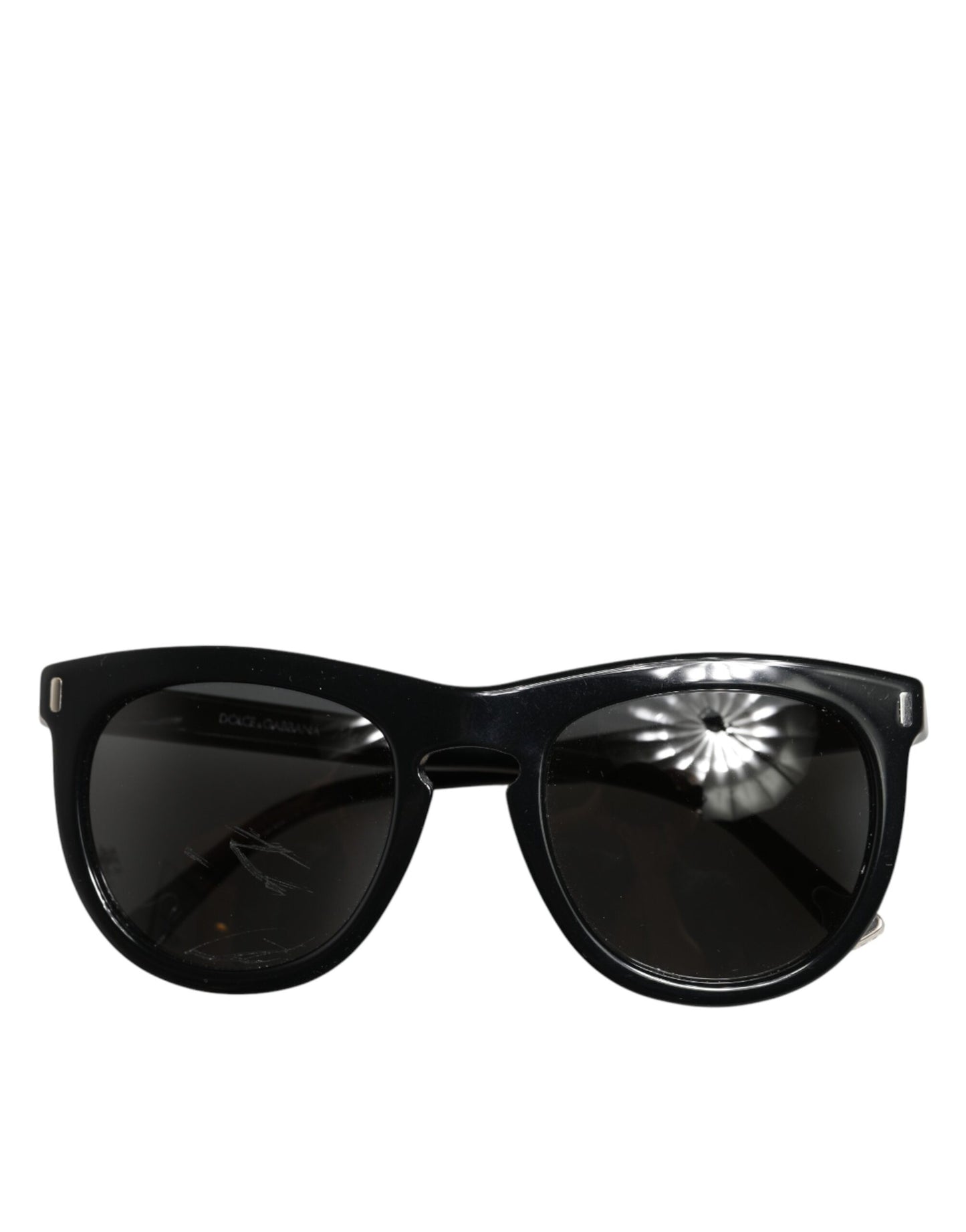 DG4281 Black Round Frame Full Rim Eyewear Sunglasses