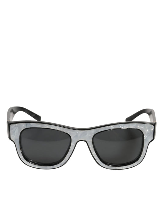 DG4379F Pearl White Acetate Frame Shades Sunglasses