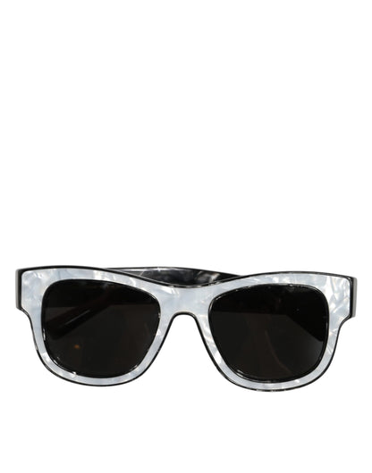 DG4379F Pearl White Acetate Frame Shades Sunglasses