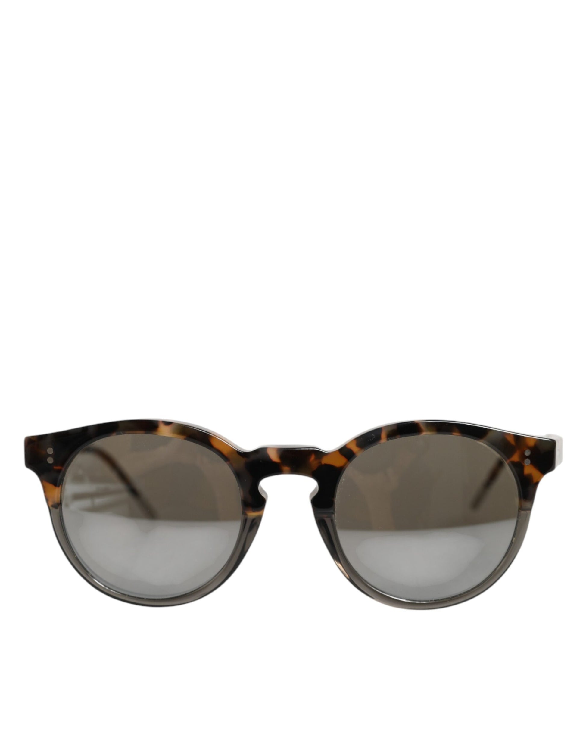 DG4334B Brown Tortoiseshell Round Frame Shades Sunglasses
