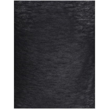 Black Cashmere Long Sleeve T-Shirt