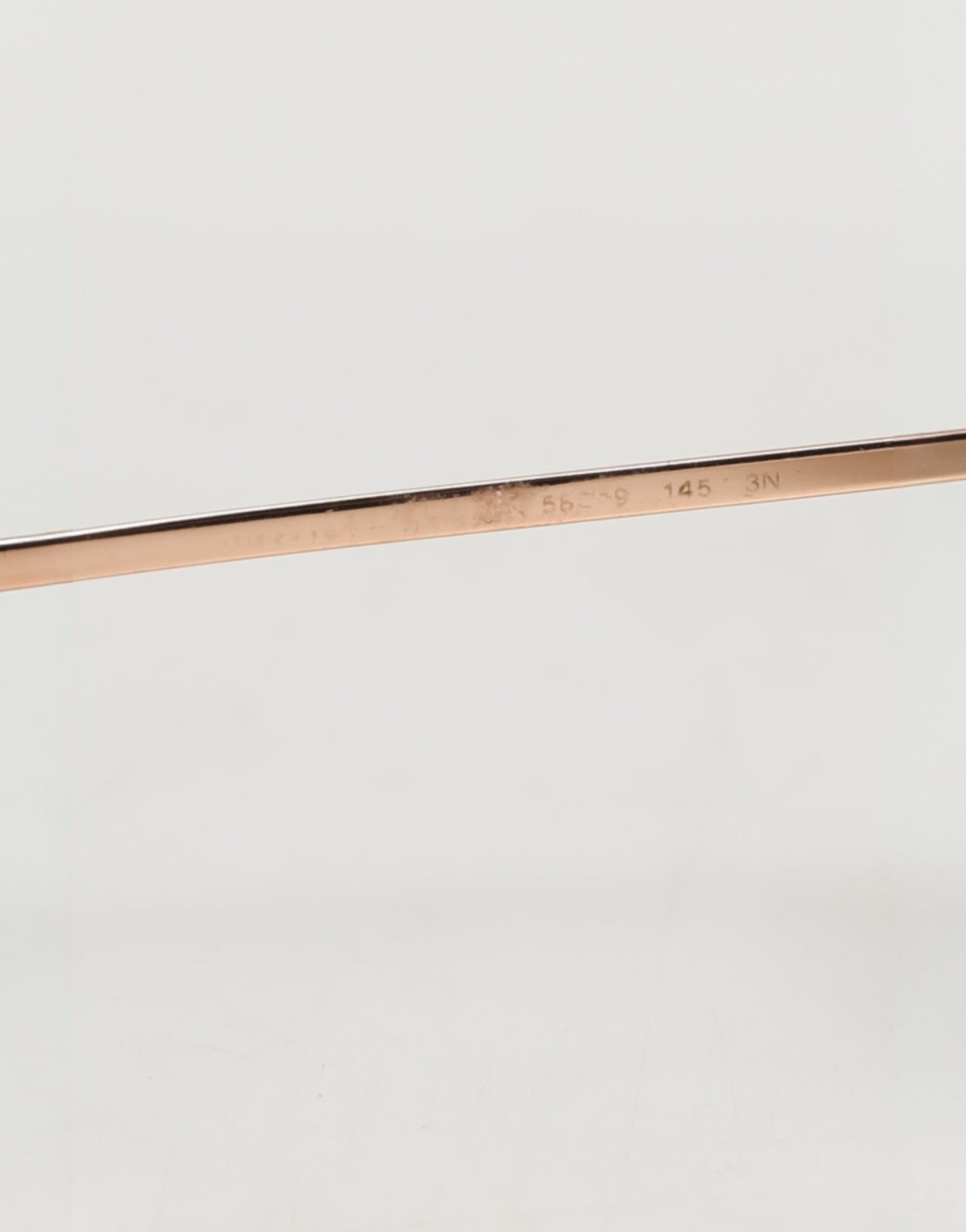 Rose Gold Plated Round Lenses Shades Eyewear Sunglasses