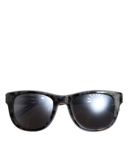 DG4284F Gray Tortoiseshell Blue Acetate Shades Sunglasses