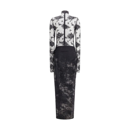 Black Nylon Jumpsuit