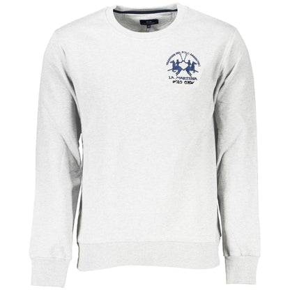 White Cotton Sweatshirt