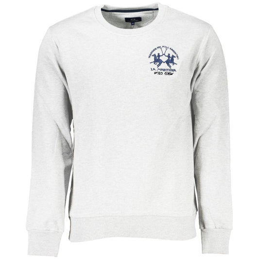 White Cotton Sweatshirt