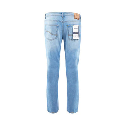 Blue Cotton Jeans Denim