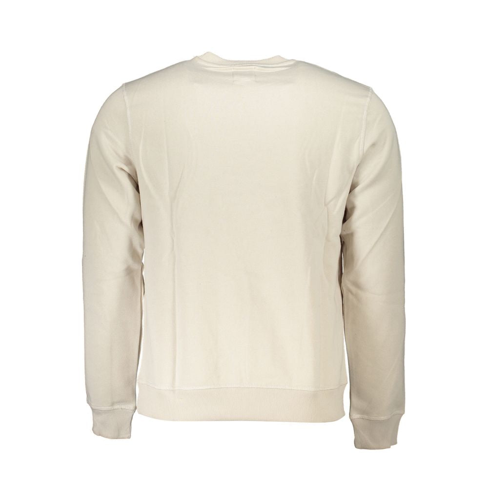 White Cotton Sweatshirt