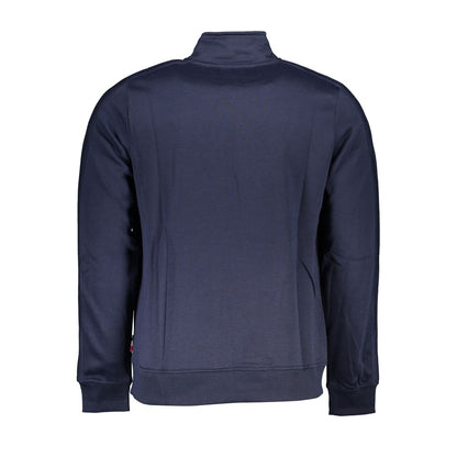 Blue Cotton Sweatshirt